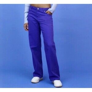 NWT Pull&Bear wide leg indigo jeans